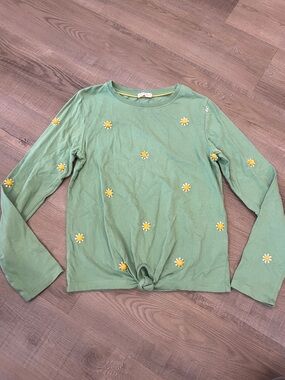 FatFace Kids Long Sleeve Spring Flower Shirt
